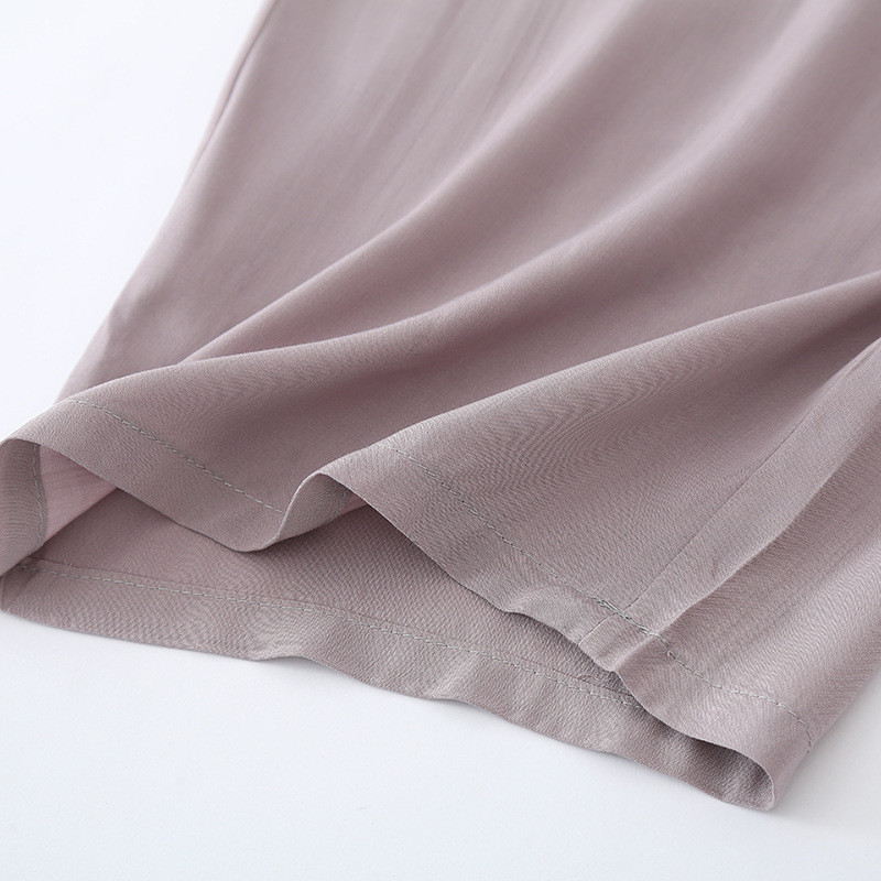 XL-3XL Pantaloni de pijama mărimi mari pentru femei, din bumbac, pe jumătate de lungime, pentru noapte, pantaloni largi, confortabili, pentru acasă