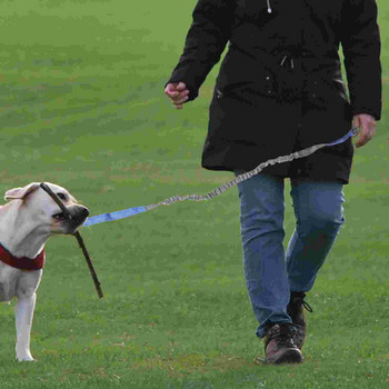 Hands Free Pet Running Leash Многофункционална кучешка каишка Колан за талията Каишка за домашни кучета