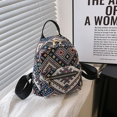 Ρετρό γυναικείες μικρές τσάντες πλάτης Μόδα σχολικές τσάντες Γυναικείες αιτιώδεις Παιδιά Ταξίδι Ψώνια κορίτσι Σχολικές τσάντες Τσάντα Feminina
