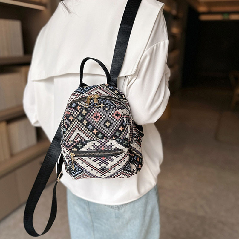 Ρετρό γυναικείες μικρές τσάντες πλάτης Μόδα σχολικές τσάντες Γυναικείες αιτιώδεις Παιδιά Ταξίδι Ψώνια κορίτσι Σχολικές τσάντες Τσάντα Feminina