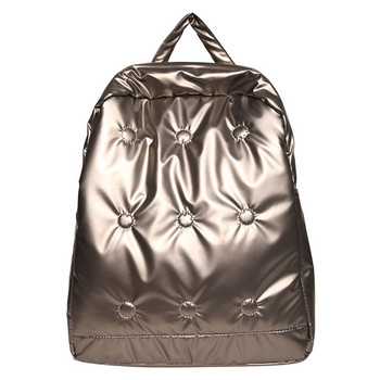 Модна пухена раница Космически памучни раници Луксозна дамска чанта през рамо за тийнейджъри Ученическа чанта за ново момиче