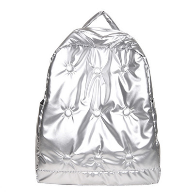 Fashion Down Backpack Space βαμβακερά σακίδια πλάτης Πολυτελής γυναικεία τσάντα ώμου για εφήβους Μαθητική τσάντα Νέα ημερήσια τσάντα ταξιδιού για κορίτσια