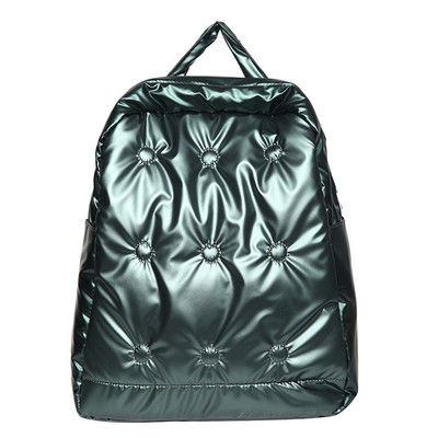 Fashion Down Backpack Space βαμβακερά σακίδια πλάτης Πολυτελής γυναικεία τσάντα ώμου για εφήβους Μαθητική τσάντα Νέα ημερήσια τσάντα ταξιδιού για κορίτσια