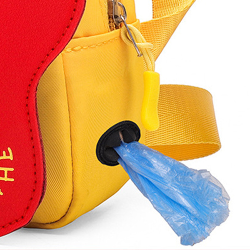 Jalutusrihmad koos suupistekotiga väikestele keskmistele koertele Moodne kutsikakoera seljakott Samojee mopsi maskotid kandekott Aksessuaarid