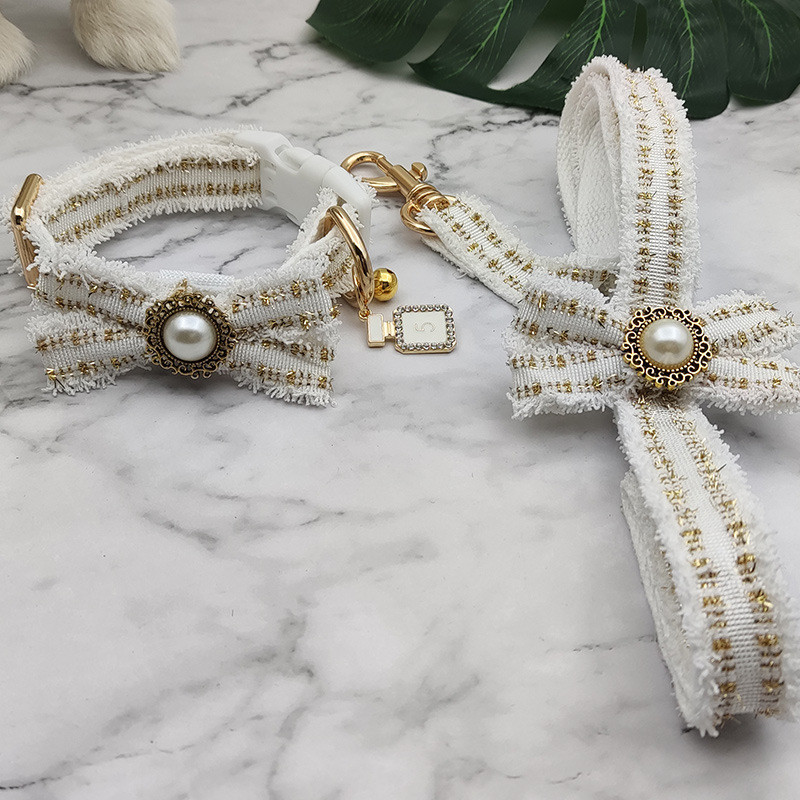 Ρυθμιζόμενο λουρί με λουρί για σκύλους κατοικίδιων ζώων Κλασικού στυλ Κλασικό κολάρο σκυλιών για περπάτημα με σχοινί για μικρό μεσαίο λουρί κοστουμιού με λουρί για λουρί