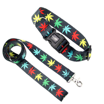 Κολάρο εκπαίδευσης σκύλων Ρυθμιζόμενο κολάρο τακτικής σκύλου και σετ λουριών Χειρολαβή χειριστηρίου Μολύβδινο κολάρο για μικρούς μεσαίους μεγάλους σκύλους