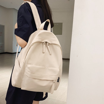 Μόδα σακίδιο πλάτης Casual Nylon σακίδια πλάτης Μεγάλης χωρητικότητας Γυναικεία τσάντα ώμου για εφήβους Μαθητική τσάντα για κορίτσια Ταξιδιωτικό σακίδιο