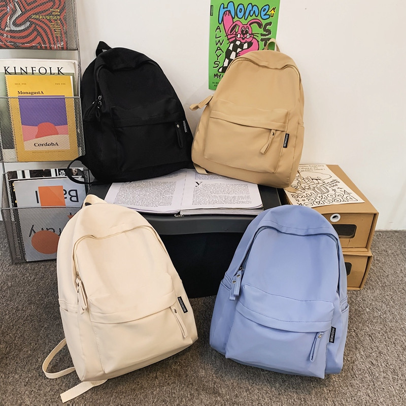 Μόδα σακίδιο πλάτης Casual Nylon σακίδια πλάτης Μεγάλης χωρητικότητας Γυναικεία τσάντα ώμου για εφήβους Μαθητική τσάντα για κορίτσια Ταξιδιωτικό σακίδιο