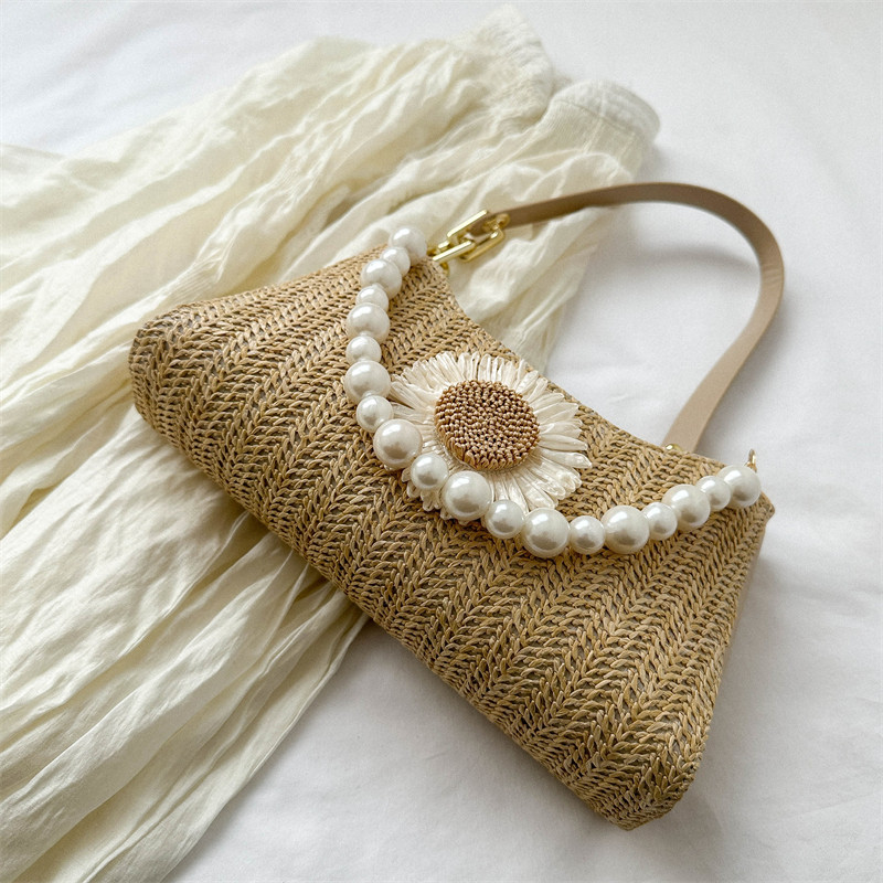 Pearl Naiste kott Retro Luxury Designer Käekott Õlgest Crossbody Kotid Moodne kandekott naistele 2023 Trend Õlakott rahakotid