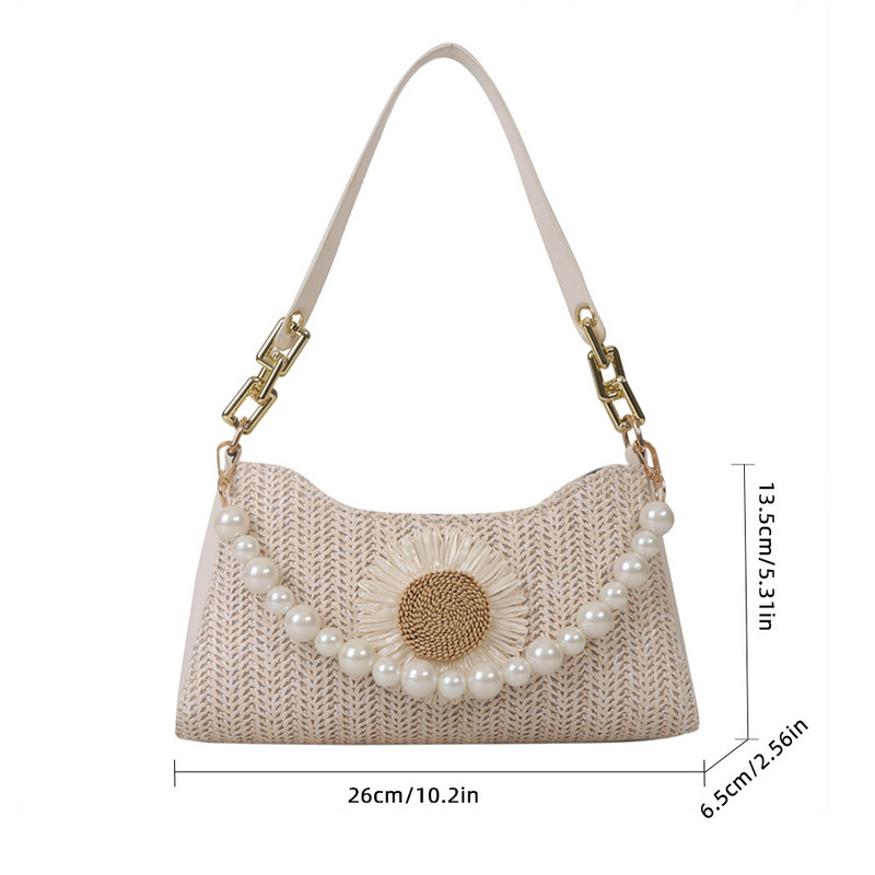 Pearl Naiste kott Retro Luxury Designer Käekott Õlgest Crossbody Kotid Moodne kandekott naistele 2023 Trend Õlakott rahakotid