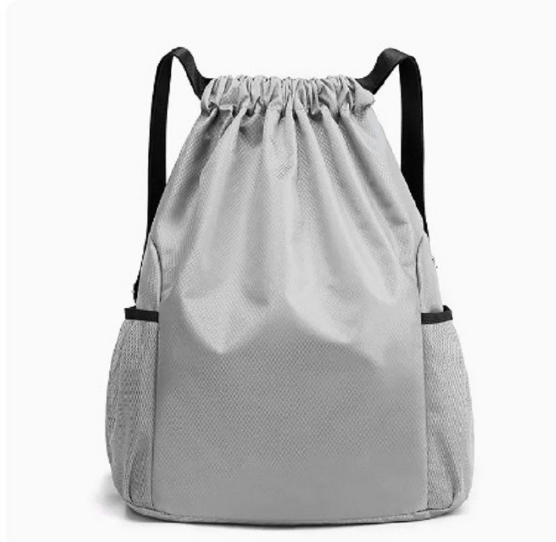 Νέα φορητή τσάντα με κορδόνι Pu φοιτητικό σακίδιο πλάτης Αδιάβροχο σακίδιο πλάτης αθλητικής ιππασίας Γυμναστήριο Παπούτσια κορδονιών Πακέτα οργάνωσης ρούχων