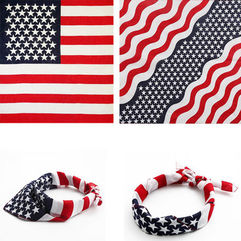 Куче Колие Декор Домашен любимец Американско знаме Яка Лигавник Съединените щати Облечи носна кърпичка