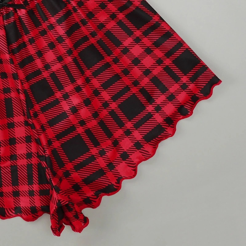 Kuumad naiste magamisriided armsad multifilmiprintidega lühikesed pidžaamad naistele pidžaamakomplekt, armas lühikeste varrukatega V-kaelus ja lühikesed püksid suvepidžaama