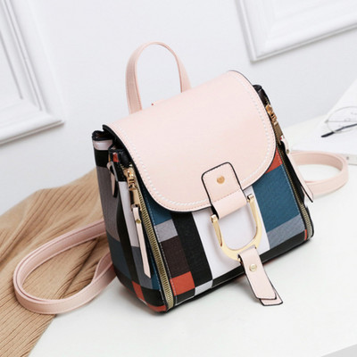 HJPHOEBAG Rucsacuri din piele PU pentru femei, genți de școală pentru femei, genți de umăr de călătorie pentru fete adolescente, mochila YC255