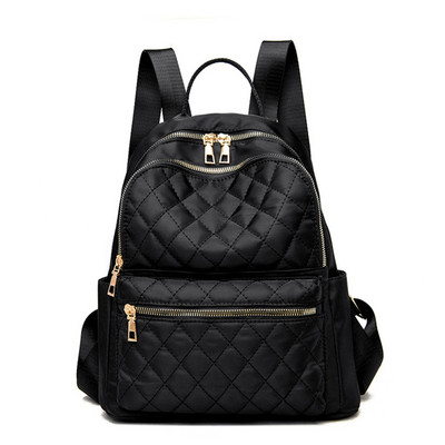 Γυναικείο σακίδιο πλάτης Νάιλον σακίδια ταξιδιού Πορτοφόλι Τσάντα ώμου Μικρό καθημερινό σακίδιο για κορίτσια Καπιτονέ σακίδιο πλάτης S/L Μέγεθος