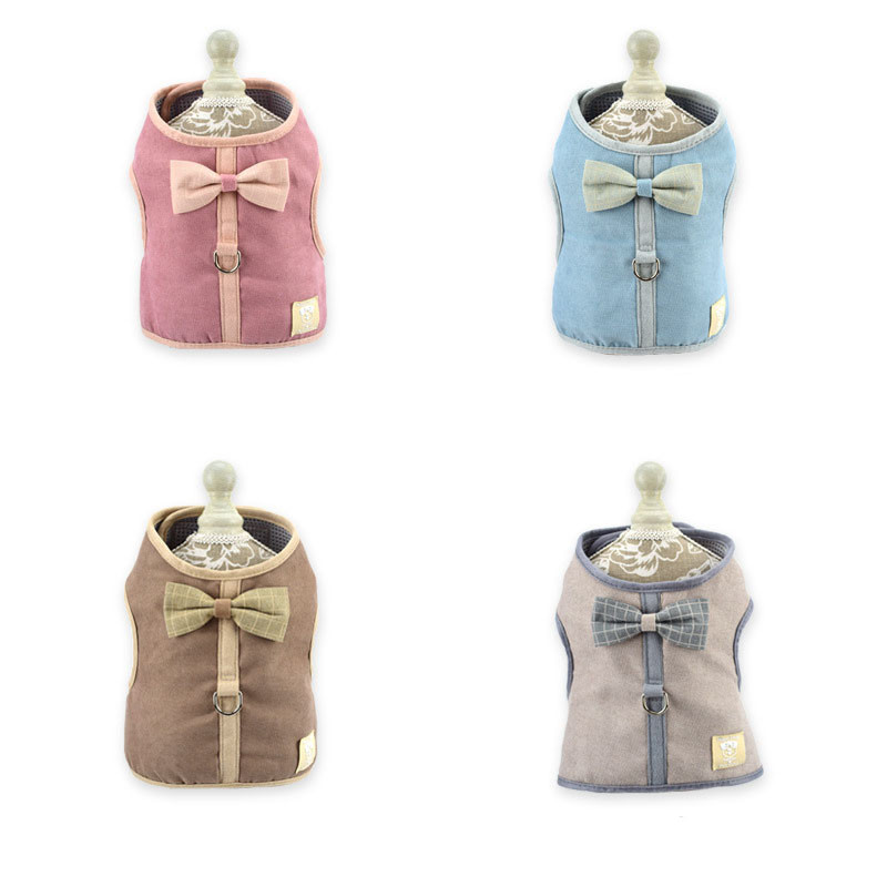 Ζωγραφιές κατοικίδιων σκύλων Σετ καλωδίων Καλοκαιρινό φθινόπωρο Βαμβακερό μονόχρωμο διχτυωτό που αναπνέει λουριά λουριά λουριά