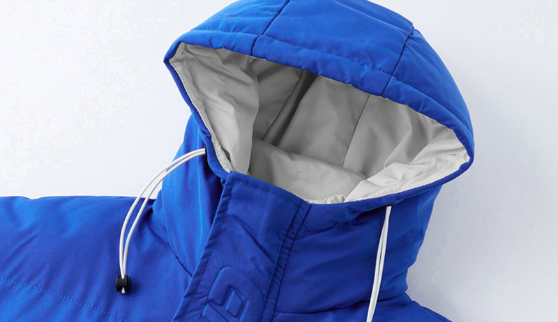 Jachetă de iarnă pentru bărbați Jachetă ocazională cu glugă, rezistentă la vânt, caldă, îngroșată Jachete ușoare căptușite pentru bărbați мужская зимняя куртка