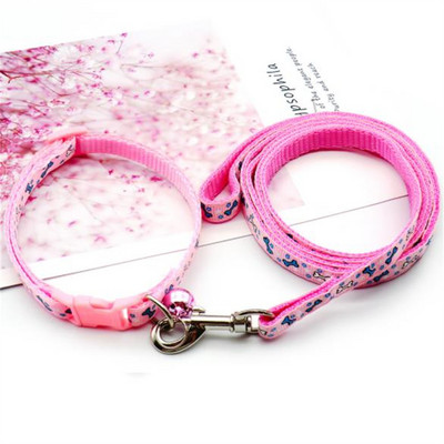 Μόδα κολάρο κατοικίδιων ζώων Σχοινί έλξης Κοκκάλια Μοτίβο Χαριτωμένα ρυθμιζόμενα κολάρα για σκύλους γάτα κουτάβι γατάκι DIY Αξεσουάρ για κατοικίδια