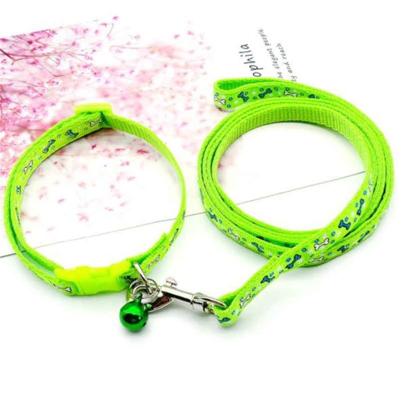 Μόδα κολάρο κατοικίδιων ζώων Σχοινί έλξης Κοκκάλια Μοτίβο Χαριτωμένα ρυθμιζόμενα κολάρα για σκύλους γάτα κουτάβι γατάκι DIY Αξεσουάρ για κατοικίδια