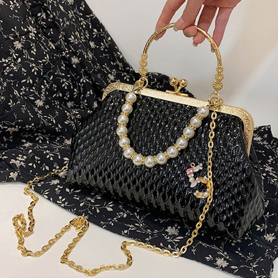 Luksuzne dizajnerske ručne torbe Torba na rame Messenger torbe za žene Pearl Chain Eveing Party Clutches Totes Torbe preko ramena za žene
