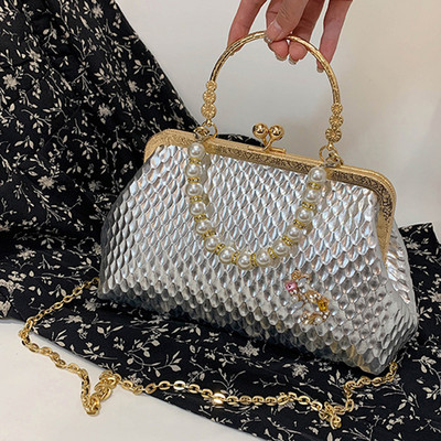 Luksuzne dizajnerske ručne torbe Torba na rame Messenger torbe za žene Pearl Chain Eveing Party Clutches Totes Torbe preko ramena za žene