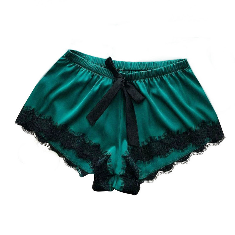 Seksikas naistepesu Suures suuruses satiinpitsist V-kaelusega Camisole Bowknot lühikesed püksid magamisriided pidžaama pesu нижнее бельё женское