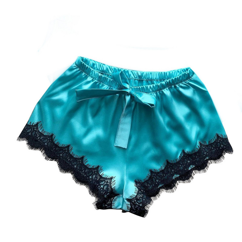 Seksikas naistepesu Suures suuruses satiinpitsist V-kaelusega Camisole Bowknot lühikesed püksid magamisriided pidžaama pesu нижнее бельё женское