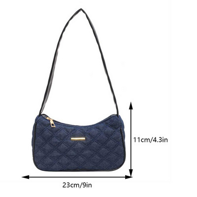 Fashion Vintage γυναικείες τσάντες ώμου Y2k Γυναικεία τσάντα μασχάλης Sweet Cool με αλυσίδα πεταλούδας Γυναικεία τσάντα μασχάλης τζιν Γυναικεία τσάντα τσάντα