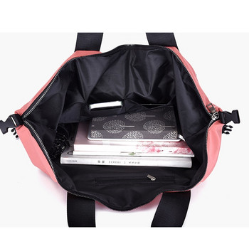Ежедневна найлонова раница Дамски чанти за книги с голям капацитет за тийнейджърки Студентски чанта Дамска чанта Дневна раница