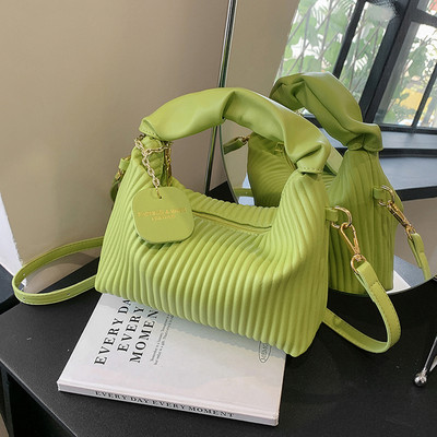 Genți de tote mici, pliate, genți de tote pentru femei, genți de tote, din piele PU, ocazional, simple, elegante, cu temperament pentru fete