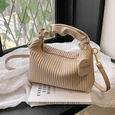 Genți de tote mici, pliate, genți de tote pentru femei, genți de tote, din piele PU, ocazional, simple, elegante, cu temperament pentru fete