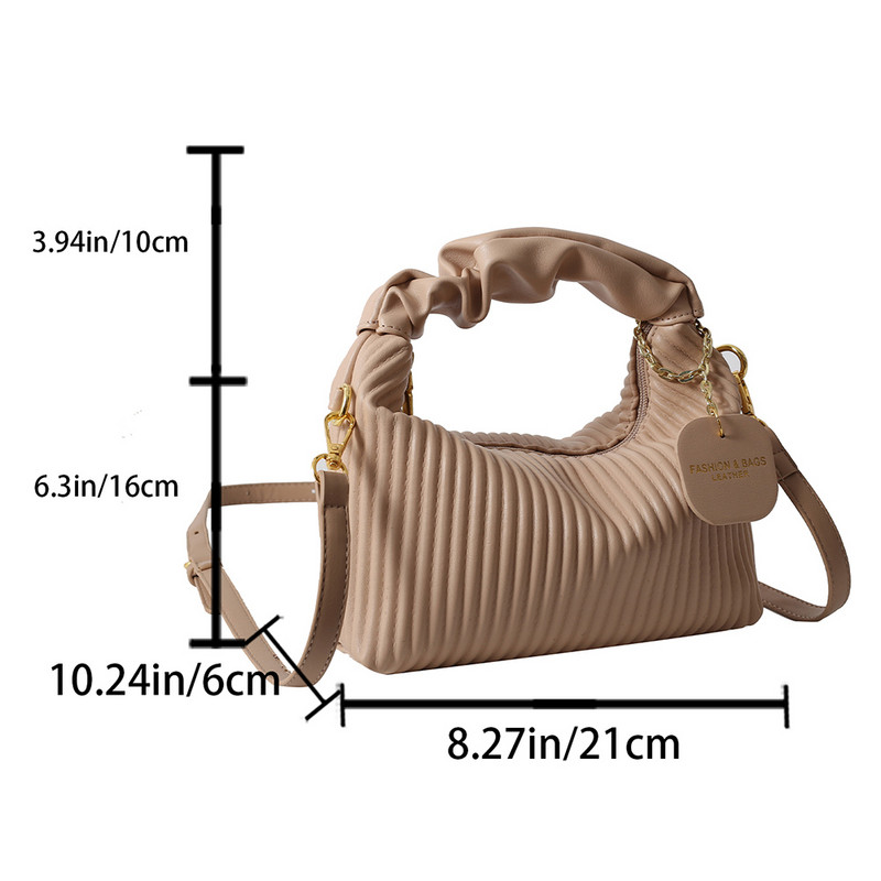 Genți de tote mici, pliate, genți de tote pentru femei, genți de tote, din piele PU, ocazional, simple, elegante, cu temperament pentru fete