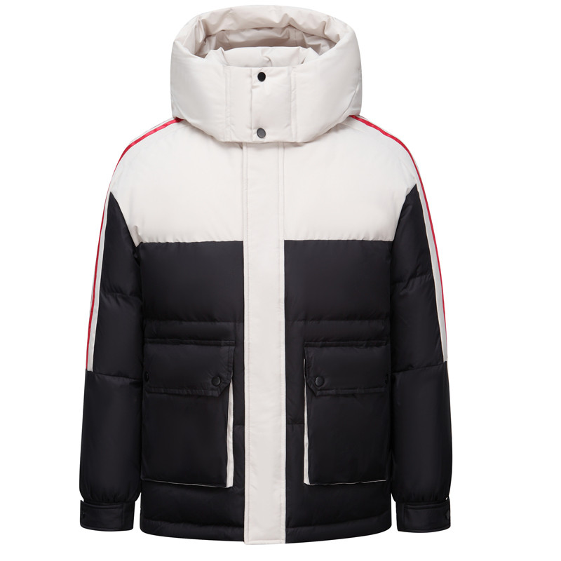 Κοντά χειμωνιάτικα πουπουλένια μπουφάν για ζευγάρια για άνδρες και γυναίκες 2023 νέο στυλ Μοντέρνο κοντό 90% λευκό μπουφάν για άνδρες και γυναίκες