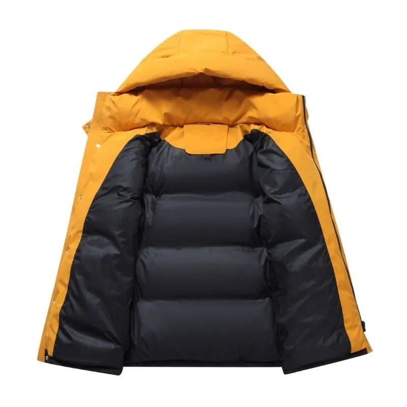 Κοντά χειμωνιάτικα πουπουλένια μπουφάν για ζευγάρια για άνδρες και γυναίκες 2023 νέο στυλ Μοντέρνο κοντό 90% λευκό μπουφάν για άνδρες και γυναίκες