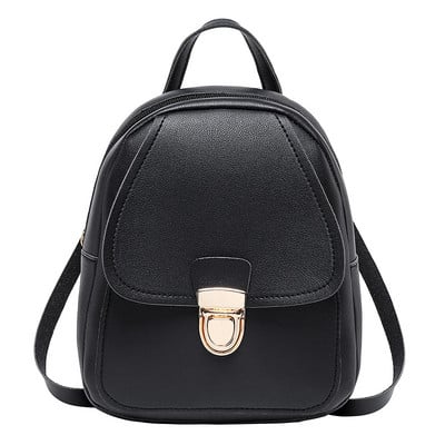 Fashion Women Girls Mini Backpack Leather Shoulder School Rucksack Ladies Travel Bag Backpacks for Women Bookbag Small Backpack