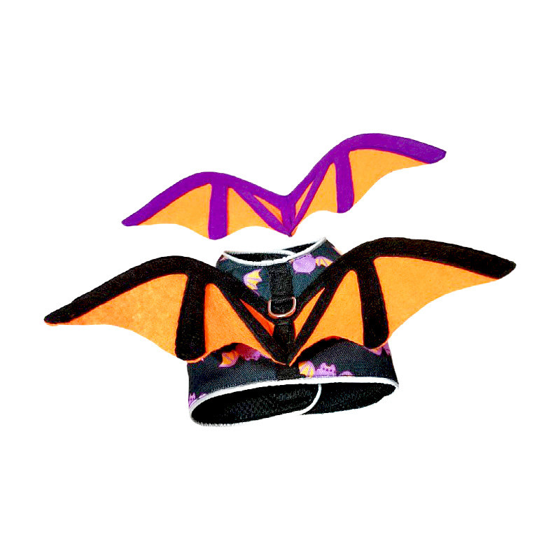 Halloween netopierie krídla duch slávnostné vtipné pes motýlik mačka netopier kostým vodítko šťastný Halloween párty dekorácia koledovať alebo vám bude chutiť