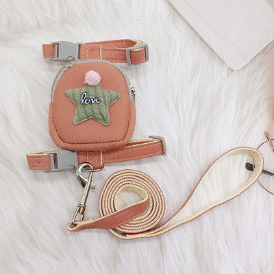 Σχοινί έλξης σκύλου Ρυθμιζόμενο σακίδιο για κατοικίδια Poodle Bixiong Σχοινί έλξης Στήθος Κολάρο γάτας Κοστούμι Αξεσουάρ σκύλου Είδη για κατοικίδια