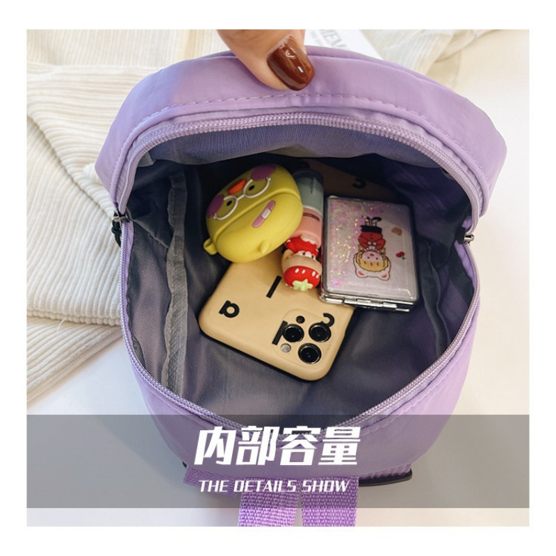 2023 Mini Women Trend Nylon σακίδια Γυναικεία τσάντα Μικρές σχολικές τσάντες Λευκό σακίδιο πλάτης για έφηβα κορίτσια Μαθητικό casual σακίδιο πλάτης сумка