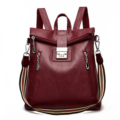 Vargusvastane koodlukk Mood naiste seljakott Kvaliteetne noorte nahast seljakotid teismelistele tüdrukutele Naiste kooli õlakott
