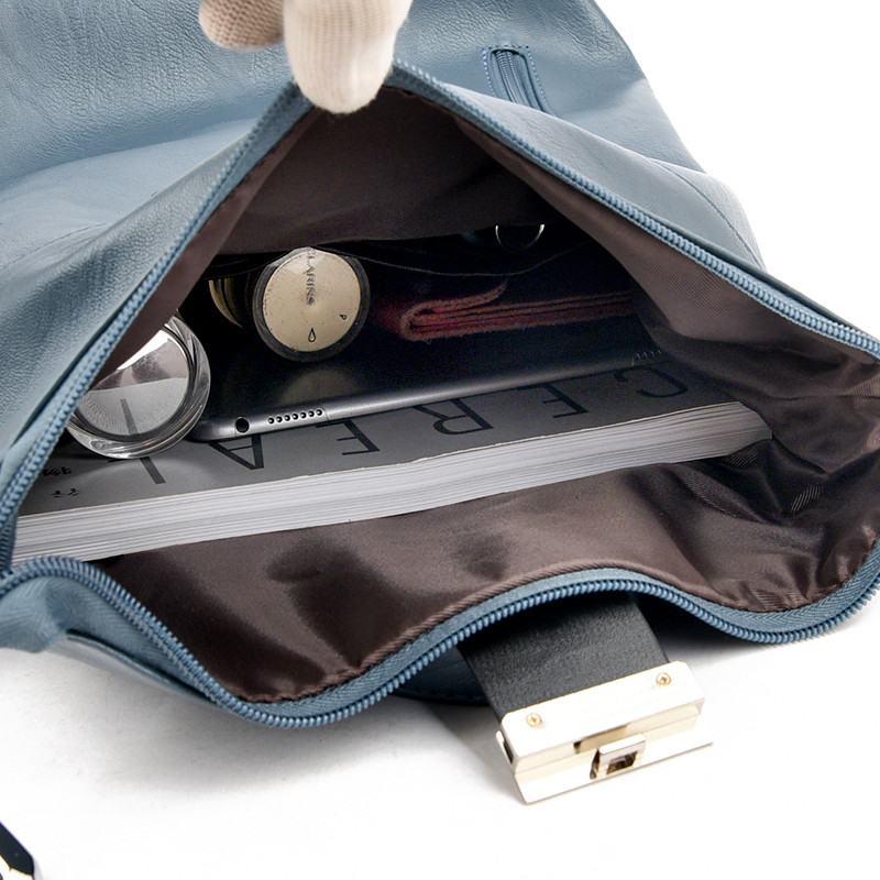 Vargusvastane koodlukk Mood naiste seljakott Kvaliteetne noorte nahast seljakotid teismelistele tüdrukutele Naiste kooli õlakott