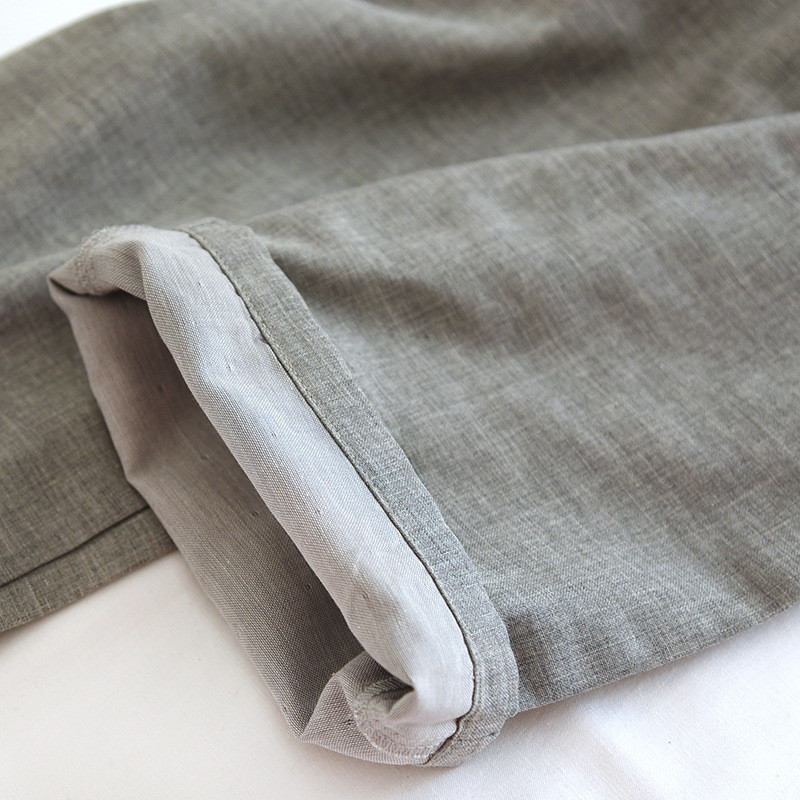 2023. aasta Jaapani kevad/suvi uue paari magamisriided, 100% puuvillane kahekihiline marli, meeste ja naiste kodupüksid suured püksid