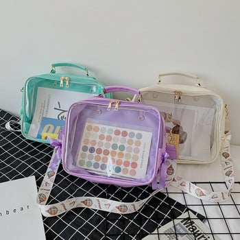 Ita Bag Сладка женска прозрачна раница Прозрачни раници Ita Чанта през рамо за тийнейджърки Дамска чанта Jelly Itabag Bagpack