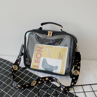 Τσάντα Ita Χαριτωμένα γυναικεία διαφανή σακίδια πλάτης Διαφανή σακίδια πλάτης Ita τσάντα ώμου για έφηβες γυναίκες Jelly Itabag τσάντα