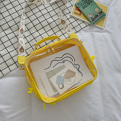 Τσάντα Ita Χαριτωμένα γυναικεία διαφανή σακίδια πλάτης Διαφανή σακίδια πλάτης Ita τσάντα ώμου για έφηβες γυναίκες Jelly Itabag τσάντα