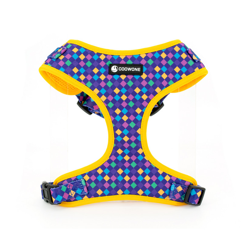 Collarlogo Ρυθμιζόμενο κολάρο για σκύλους κατοικίδιων ζώων Ανθεκτικό μαλακό, δημιουργικό νέον με λουρί με λουρί με επένδυση από νεοπρένιο λουρί για τσάντες κακών