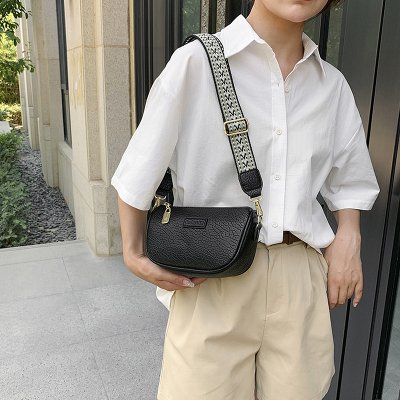 Τσάντες ώμου συμπαγές Pu Δερμάτινες Τσάντες Σχεδιαστής μόδας Τσάντες Messenger για γυναίκες Casual τσάντες χιαστί Καλοκαιρινή τσάντα ταξιδιού