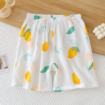 Ιαπωνικό καλοκαιρινό νέο γυναικείο παντελόνι πιτζάμα 100% βαμβακερό κρεπ σορτς μεγάλο μέγεθος χαλαρό χαριτωμένο σορτς σπίτι παντελόνι παντελόνι παντελόνι πιτζάμα