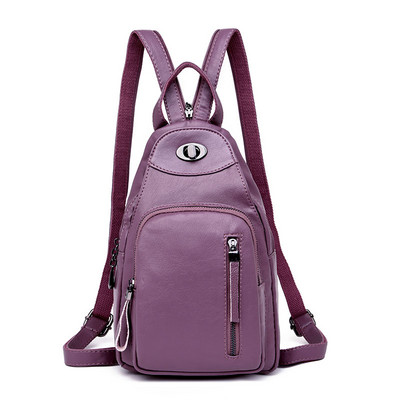 Dámske módne školské tašky pre dospievajúce dievčatá, batohy v preppy štýle, taška cez rameno z PU kože, ženský batoh Mochila