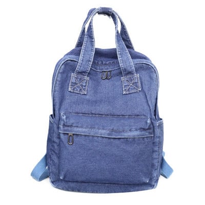 Női hátizsák Vintage farmer iskolai könyves táska kézitáska hátizsák hátizsák válltáska tinédzser lányoknak