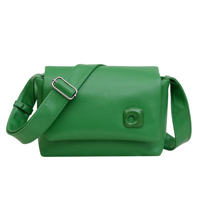 Απλές τάσεις χιαστί τσάντες για γυναίκες Solid Wild Flap Shoulder Bag Lady Designer Μικρές γυναικείες τσάντες και πορτοφόλια Νέα μόδα